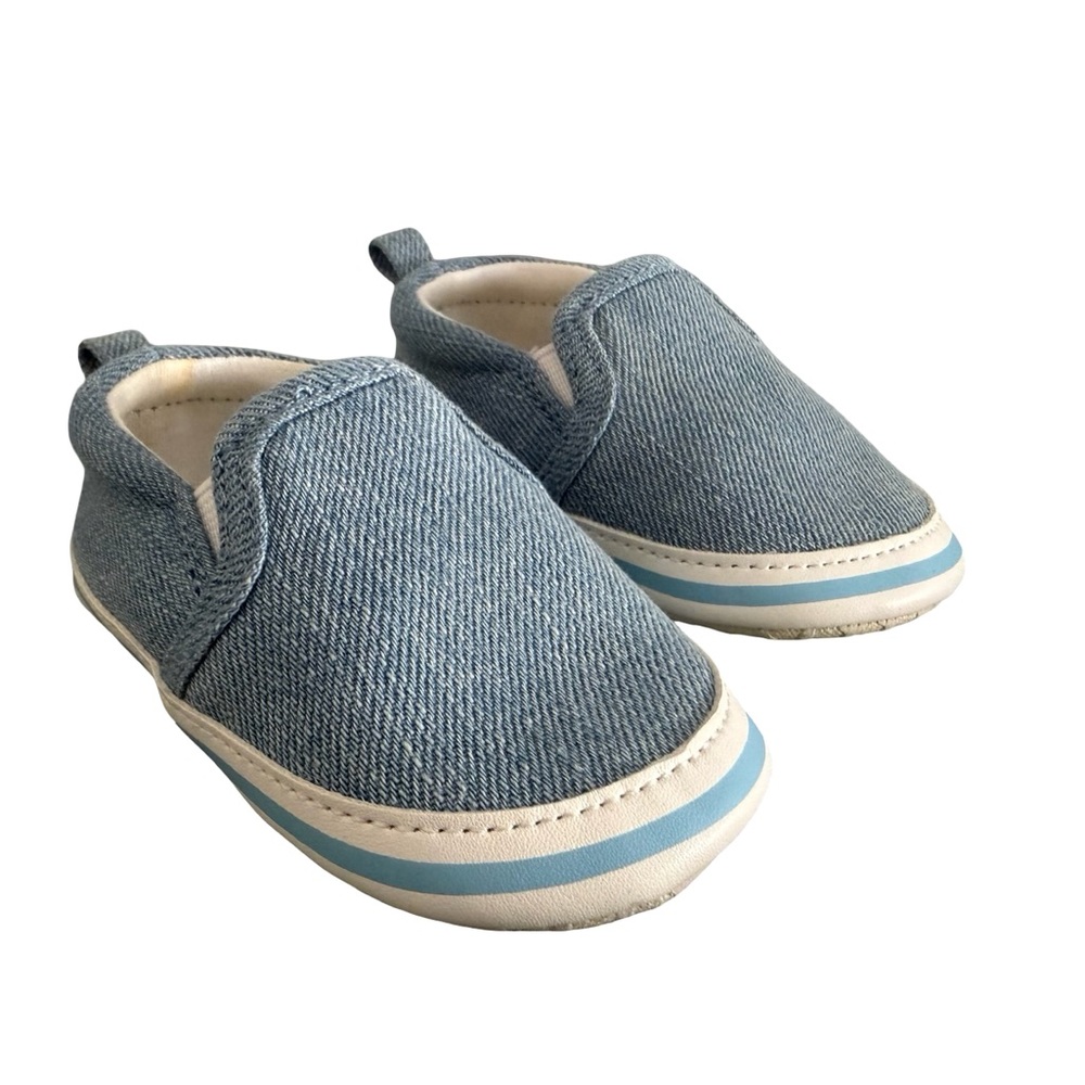 Baby Gap Blue Denim Kids Slip-On Shoes